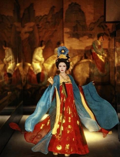Zhanguopao Tang Hanfu Style